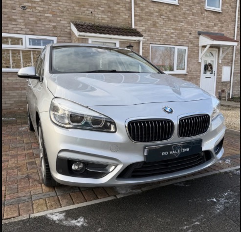 Clean BMW finished result